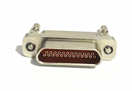 Solder J30J Series Female 25 Pins Connector For Cross Sectional Area 0.1 - 0.15mm2 Wire