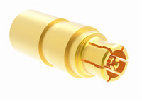 40GHz 금 도금된 베릴리움 구리 1.35 전압 정재파비에 대한 SSMP 피메일 잭 RF 로드 종결 0.5 와트