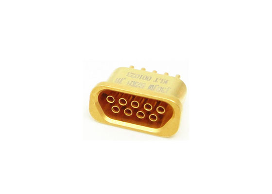 Hermetic Seal 9 Pin Contact Micro-D J30JM Series Connector