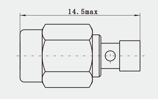 Gold Plated SSMA Male Stainless Steel RF Connector for CXN3506/MF108A Cable 500 Cycles Durability