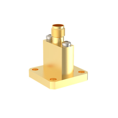 WR34 BJ260에서 K2.92mm 여성 끝 발사 파도 안내자 코아크스 어댑터 21.7GHz~33GHz K/BJ260-KFE5