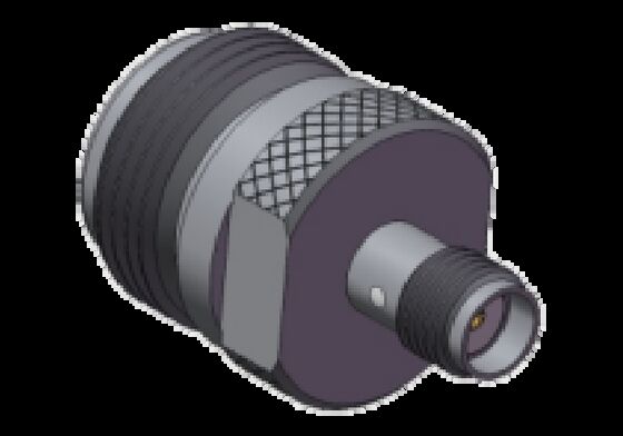 스트레이트 N 암-SMA 암 어댑터 N-SMA 잭-잭 최대 주파수 11GHz