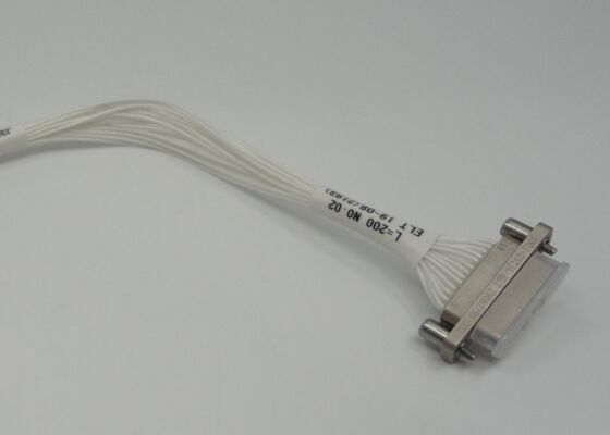 J30J 시리즈 커넥터 25 콘택트 남성 플러그 통신 장치의 다른 와이어 길이