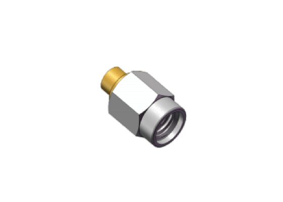 .086 케이블용 50Ω 스테인레스 스틸 18GHz SSMA 수형 미니 SMA RF 동축 커넥터 케이블 결합, RG405