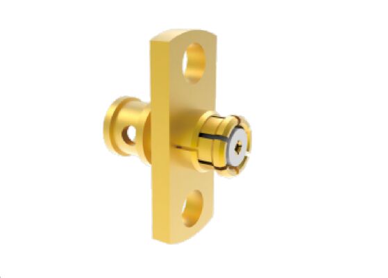 CXN3506 케이블용으로 결합되는 50Ω 18GHz SMP 잭 2홀 플랜지 항공우주 RF 커넥터