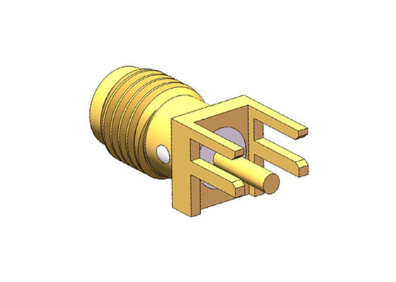 18GHz PCB SMA 알에프 커넥터 피메일 잭 땜납 탑재에 대한 DC
