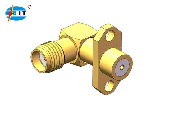 여성 에스엠에이 커넥터 직각으로 남자인 50Ohm 90 도