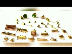 헤르메틱 유리에서 금속 밀폐 커넥터 RF 피드 투어 멀티 핀 헤더